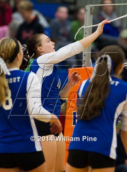 Thumbnail 3 in Rondout Valley vs. Goshen Central (Section 9 Class B Final) photogallery.