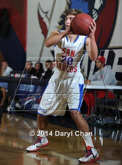 Thumbnail 1 in Eisenhower vs San Marcos (#D1 Bound Southern California Christmas Classic) photogallery.
