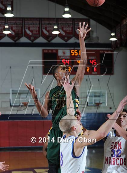 Thumbnail 2 in Eisenhower vs San Marcos (#D1 Bound Southern California Christmas Classic) photogallery.