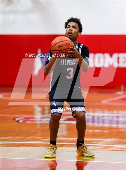 Thumbnail 2 in Stevenson Vs St James Academy(DC) (The Preview HS Showcase) photogallery.