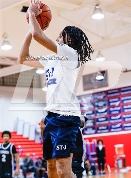 Thumbnail 3 in Stevenson Vs St James Academy(DC) (The Preview HS Showcase) photogallery.