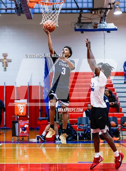 Thumbnail 3 in Stevenson Vs St James Academy(DC) (The Preview HS Showcase) photogallery.