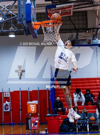 Thumbnail 2 in Stevenson Vs St James Academy(DC) (The Preview HS Showcase) photogallery.