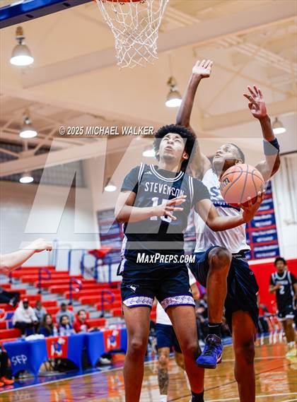 Thumbnail 1 in Stevenson Vs St James Academy(DC) (The Preview HS Showcase) photogallery.