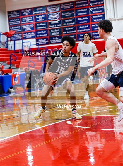 Thumbnail 1 in Stevenson Vs St James Academy(DC) (The Preview HS Showcase) photogallery.