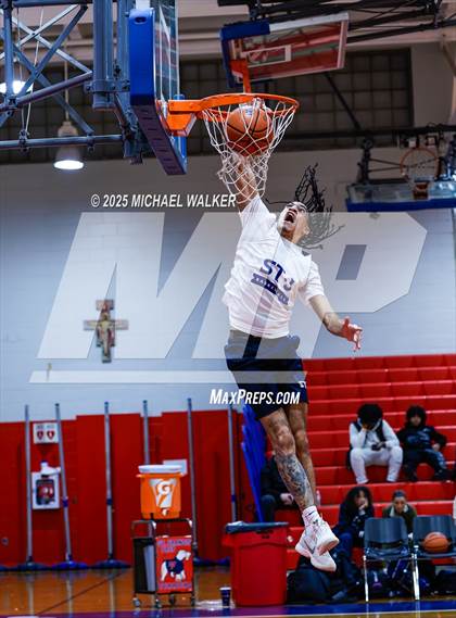 Thumbnail 3 in Stevenson Vs St James Academy(DC) (The Preview HS Showcase) photogallery.