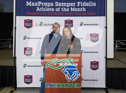 Thumbnail 1 in Marines H.S. Female Athlete of the Month - Morgan Bordeaux photogallery.