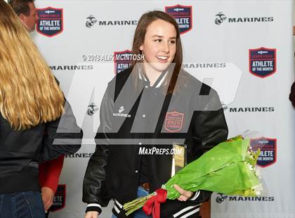 Thumbnail 1 in Marines H.S. Female Athlete of the Month - Morgan Bordeaux photogallery.
