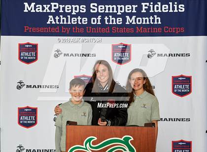 Thumbnail 1 in Marines H.S. Female Athlete of the Month - Morgan Bordeaux photogallery.