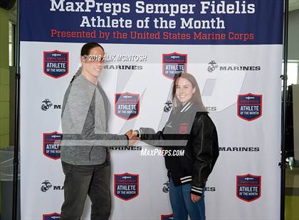 Thumbnail 1 in Marines H.S. Female Athlete of the Month - Morgan Bordeaux photogallery.