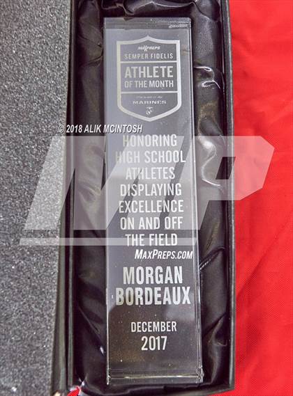 Thumbnail 2 in Marines H.S. Female Athlete of the Month - Morgan Bordeaux photogallery.
