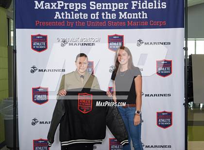 Thumbnail 2 in Marines H.S. Female Athlete of the Month - Morgan Bordeaux photogallery.