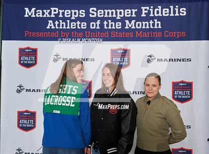 Thumbnail 1 in Marines H.S. Female Athlete of the Month - Morgan Bordeaux photogallery.