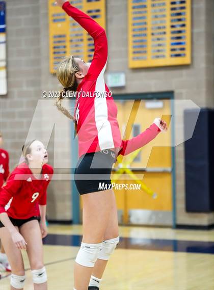 Thumbnail 2 in Regis Jesuit vs Dakota Ridge (Dakota Ridge Varsity Tournament) photogallery.
