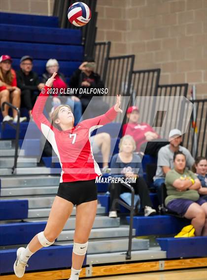 Thumbnail 3 in Regis Jesuit vs Dakota Ridge (Dakota Ridge Varsity Tournament) photogallery.