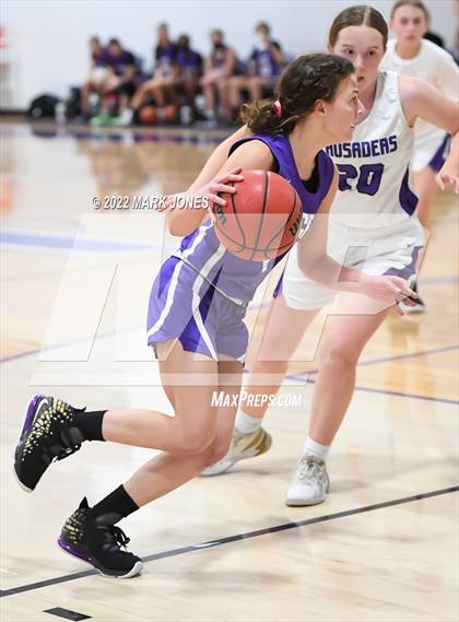 Thumbnail 1 in Arizona College Prep vs. Northwest Christian (Coyotes Basketball Invitational) photogallery.