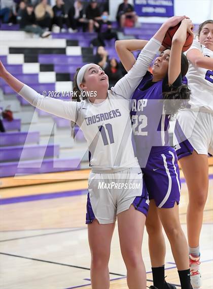 Thumbnail 2 in Arizona College Prep vs. Northwest Christian (Coyotes Basketball Invitational) photogallery.