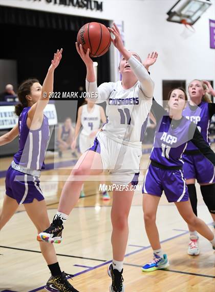 Thumbnail 1 in Arizona College Prep vs. Northwest Christian (Coyotes Basketball Invitational) photogallery.