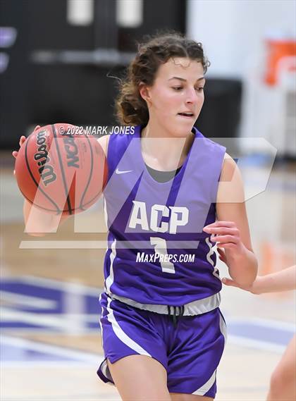 Thumbnail 2 in Arizona College Prep vs. Northwest Christian (Coyotes Basketball Invitational) photogallery.