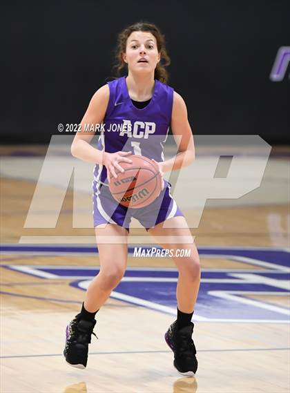 Thumbnail 2 in Arizona College Prep vs. Northwest Christian (Coyotes Basketball Invitational) photogallery.