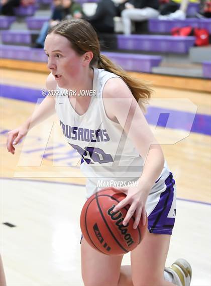 Thumbnail 3 in Arizona College Prep vs. Northwest Christian (Coyotes Basketball Invitational) photogallery.