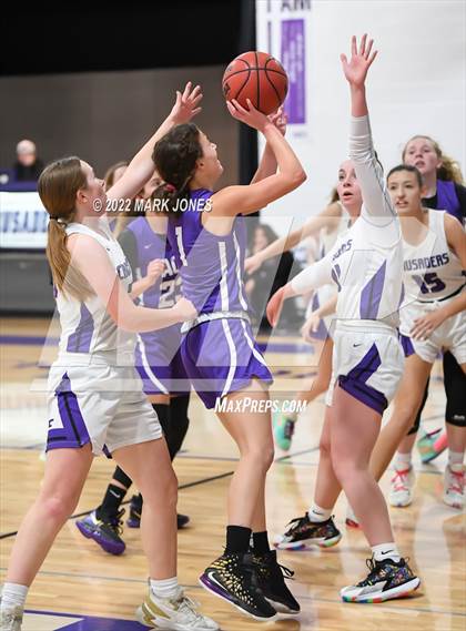 Thumbnail 2 in Arizona College Prep vs. Northwest Christian (Coyotes Basketball Invitational) photogallery.