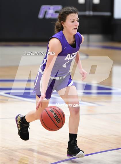 Thumbnail 2 in Arizona College Prep vs. Northwest Christian (Coyotes Basketball Invitational) photogallery.