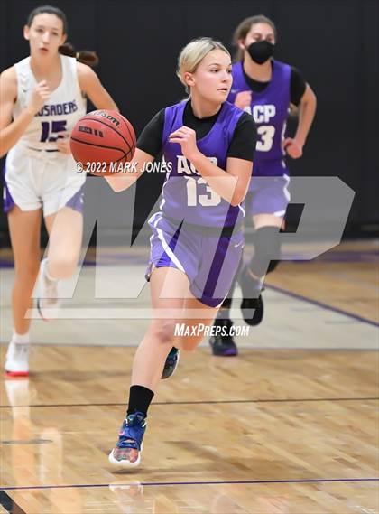 Thumbnail 1 in Arizona College Prep vs. Northwest Christian (Coyotes Basketball Invitational) photogallery.