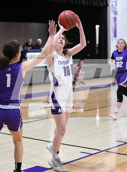 Thumbnail 3 in Arizona College Prep vs. Northwest Christian (Coyotes Basketball Invitational) photogallery.