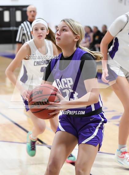 Thumbnail 1 in Arizona College Prep vs. Northwest Christian (Coyotes Basketball Invitational) photogallery.