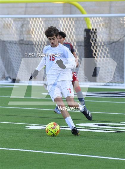 Thumbnail 2 in Tomball vs Cypress Lakes (CFISD Soccer Showcase) photogallery.