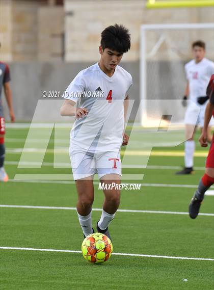 Thumbnail 2 in Tomball vs Cypress Lakes (CFISD Soccer Showcase) photogallery.