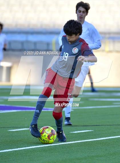 Thumbnail 3 in Tomball vs Cypress Lakes (CFISD Soccer Showcase) photogallery.
