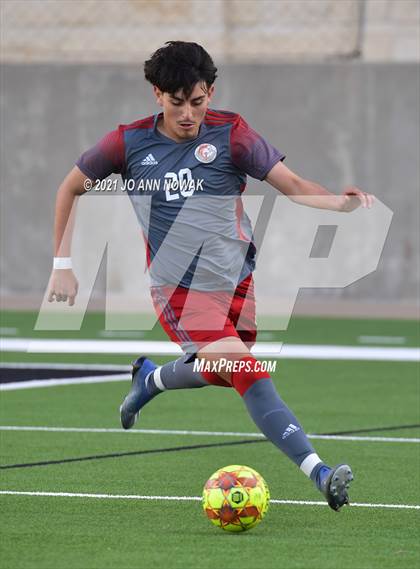 Thumbnail 2 in Tomball vs Cypress Lakes (CFISD Soccer Showcase) photogallery.