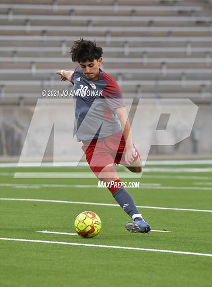 Thumbnail 3 in Tomball vs Cypress Lakes (CFISD Soccer Showcase) photogallery.