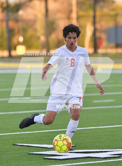 Thumbnail 3 in Tomball vs Cypress Lakes (CFISD Soccer Showcase) photogallery.
