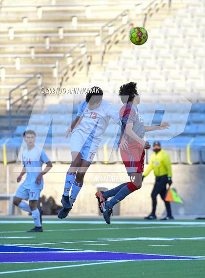 Thumbnail 1 in Tomball vs Cypress Lakes (CFISD Soccer Showcase) photogallery.