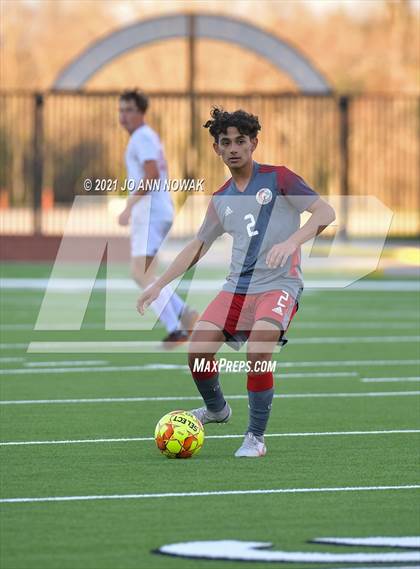 Thumbnail 3 in Tomball vs Cypress Lakes (CFISD Soccer Showcase) photogallery.