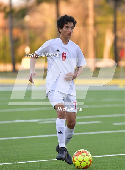 Thumbnail 2 in Tomball vs Cypress Lakes (CFISD Soccer Showcase) photogallery.