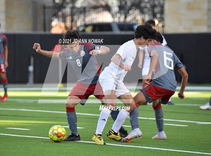 Thumbnail 3 in Tomball vs Cypress Lakes (CFISD Soccer Showcase) photogallery.