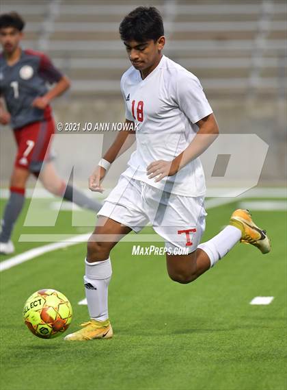 Thumbnail 3 in Tomball vs Cypress Lakes (CFISD Soccer Showcase) photogallery.