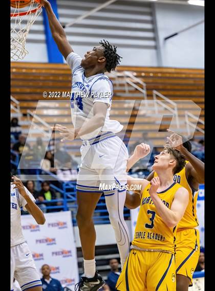 Thumbnail 2 in Northwood Temple Academy vs. Westover (Hoops and Dreams Showcase at Fayetteville State University) photogallery.