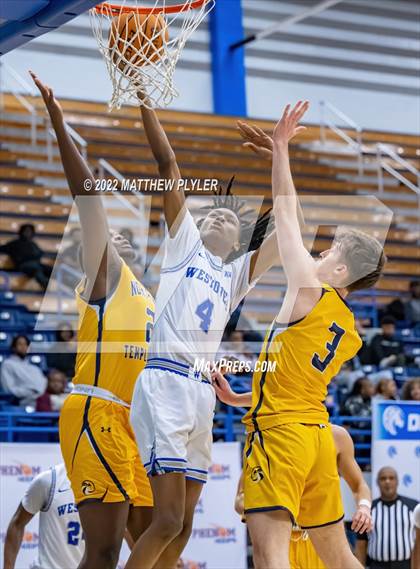 Thumbnail 3 in Northwood Temple Academy vs. Westover (Hoops and Dreams Showcase at Fayetteville State University) photogallery.