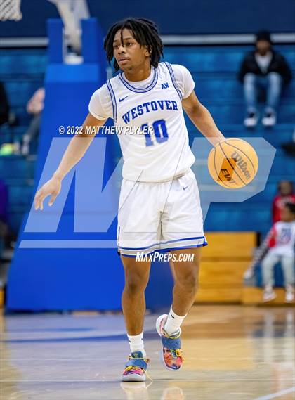 Thumbnail 2 in Northwood Temple Academy vs. Westover (Hoops and Dreams Showcase at Fayetteville State University) photogallery.