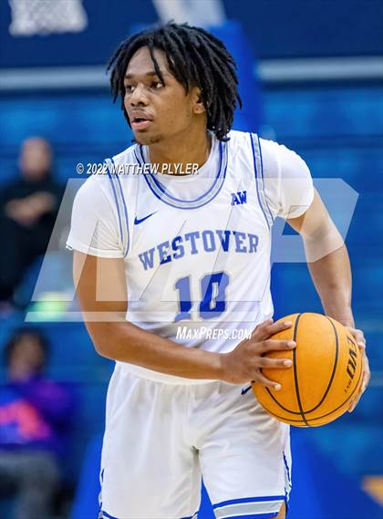 Thumbnail 1 in Northwood Temple Academy vs. Westover (Hoops and Dreams Showcase at Fayetteville State University) photogallery.