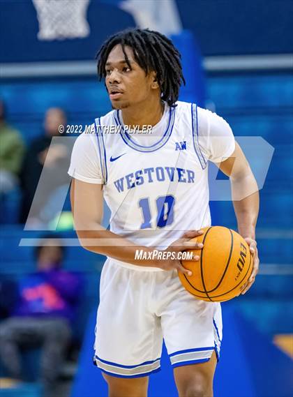 Thumbnail 3 in Northwood Temple Academy vs. Westover (Hoops and Dreams Showcase at Fayetteville State University) photogallery.