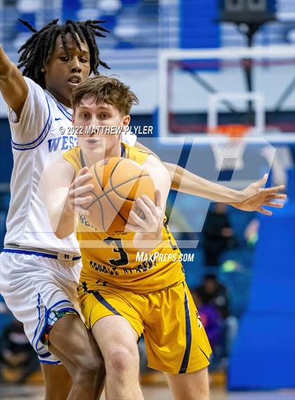 Thumbnail 1 in Northwood Temple Academy vs. Westover (Hoops and Dreams Showcase at Fayetteville State University) photogallery.