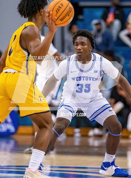 Thumbnail 3 in Northwood Temple Academy vs. Westover (Hoops and Dreams Showcase at Fayetteville State University) photogallery.