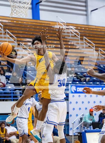 Thumbnail 2 in Northwood Temple Academy vs. Westover (Hoops and Dreams Showcase at Fayetteville State University) photogallery.