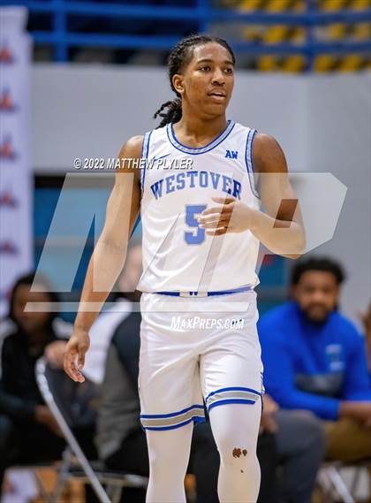 Thumbnail 2 in Northwood Temple Academy vs. Westover (Hoops and Dreams Showcase at Fayetteville State University) photogallery.